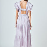 Open Back Maxi Dress