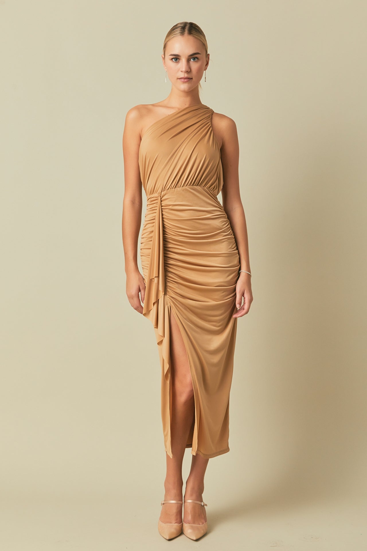 Endless Rose - One Shoulder Maxi Dress - Dresses in Women's Clothing available at endlessrose.com