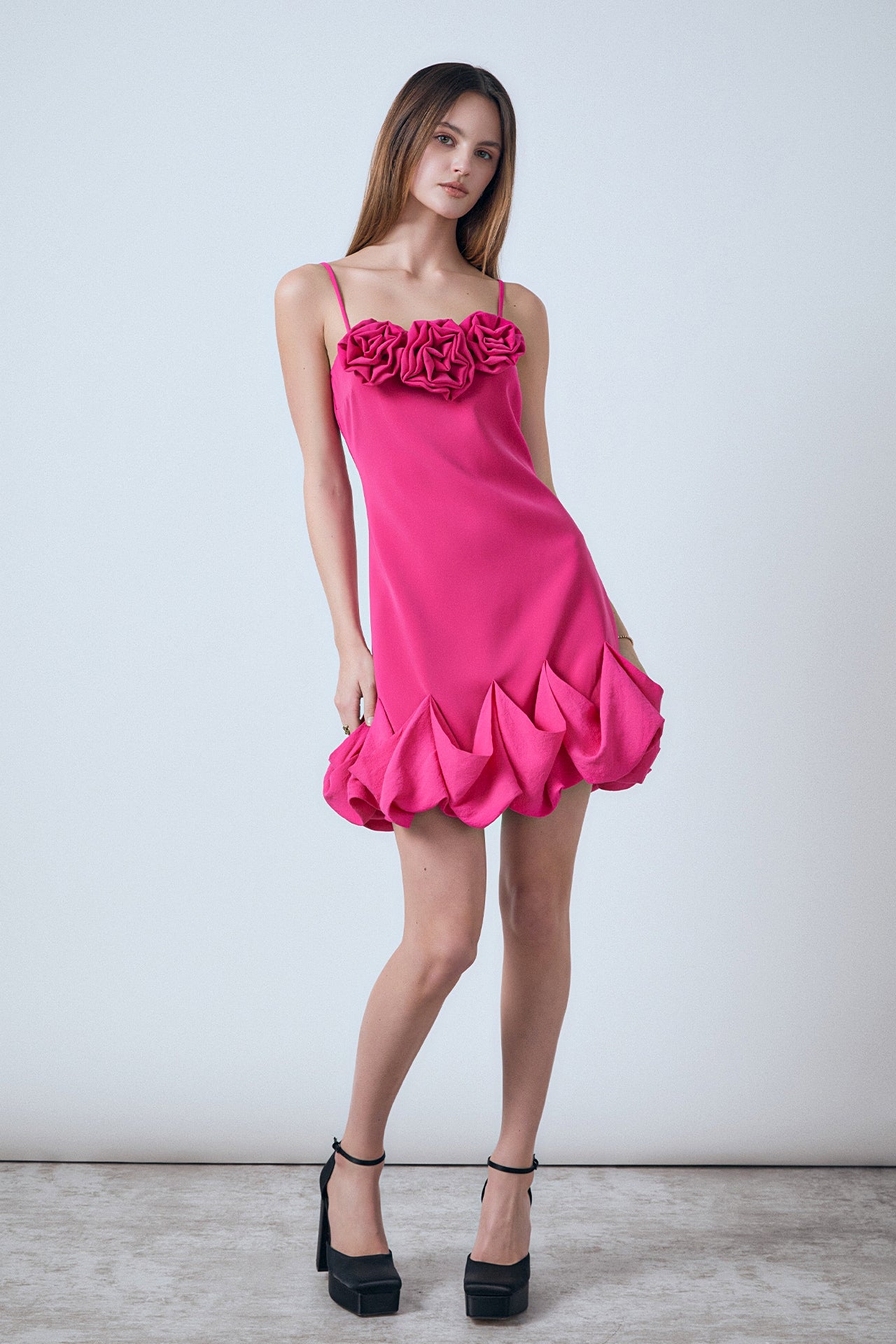 Rose Bubble Mini Dress Endless Rose Rose Bubble Mini Dress Endless Rose