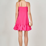 Rose Bubble Mini Dress