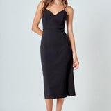 Strappy Midi Pencil Dress