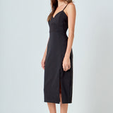 Strappy Midi Pencil Dress