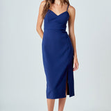 Strappy Midi Pencil Dress