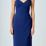 Strappy Midi Pencil Dress