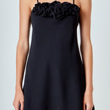 Corsage Mini Dress