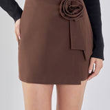 Corsage Mini Skirt