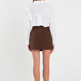 Corsage Mini Skirt