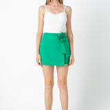 Corsage Mini Skirt