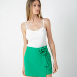 Corsage Mini Skirt