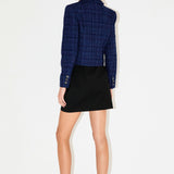 Boucle Tweed Double Breast Jacket