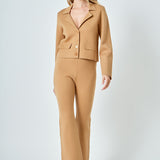 Knit Fitted Pants