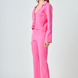 Knit Fitted Pants