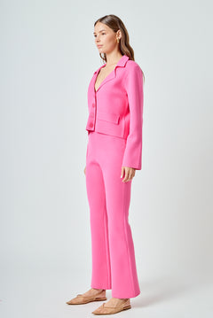 Knit Fitted Pants