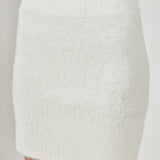 Fuzzy Mini Skirt
