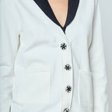 Premium Jewel Knit Blazer Cardigan