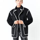 Stitched Throw Cardigan