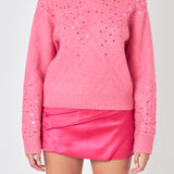 Sequins Knit Sweater