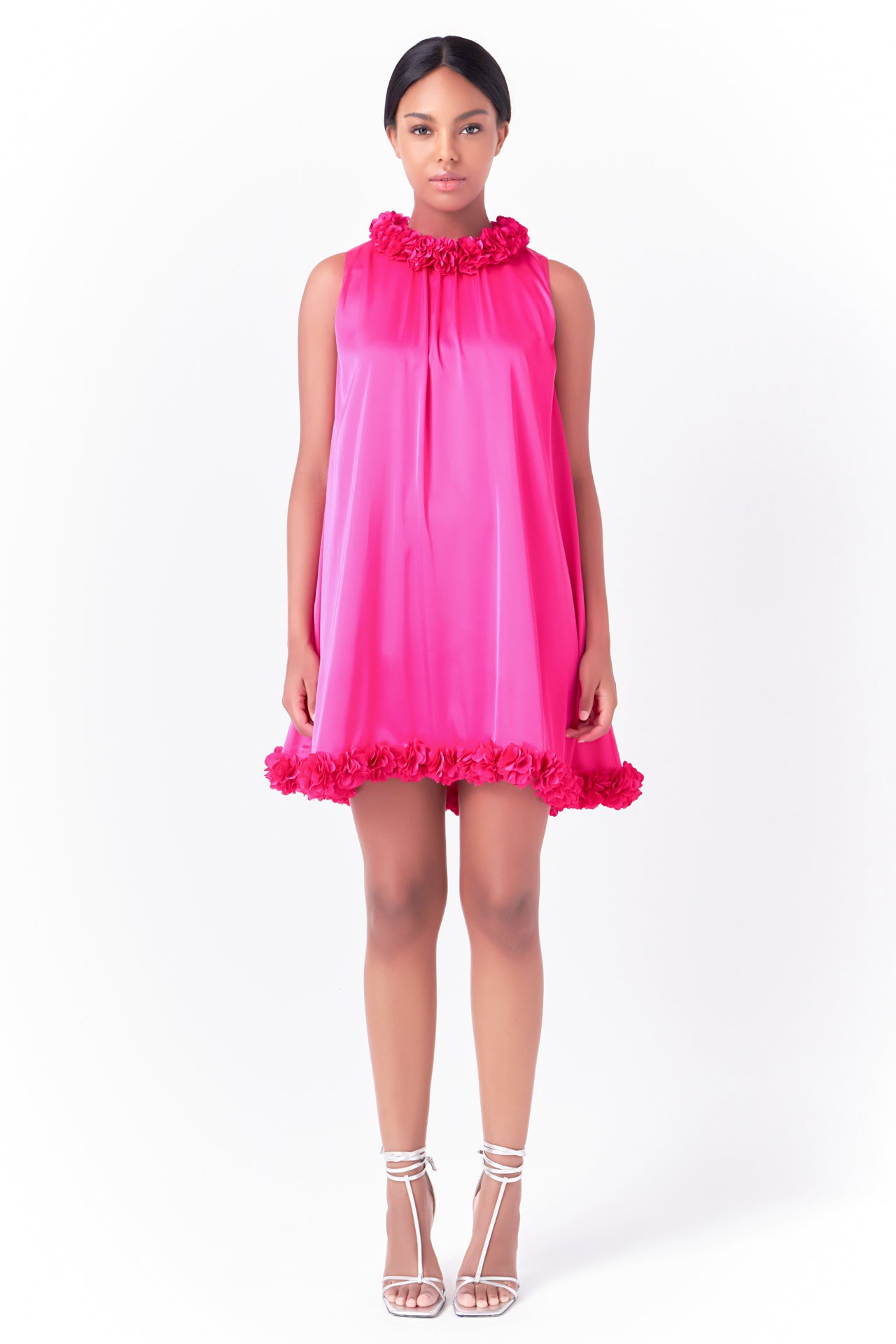 Rosette Mini Dress