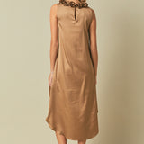 Rosette Maxi Dress