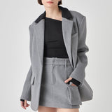 Wool Oversize Blazer