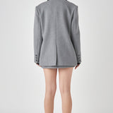 Wool Oversize Blazer