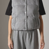 Knit Puffer Vest