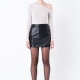 Pu Cargo Skirt