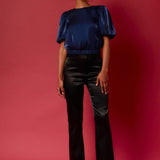 Blouson Sheen Top