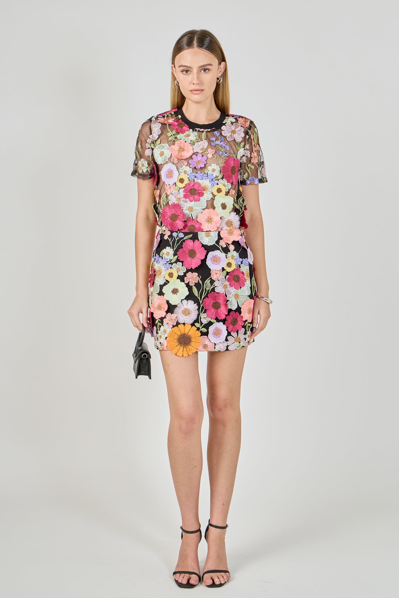 Floral Embroidered Top