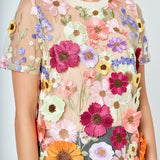 Floral Embroidered Top