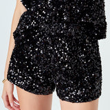 Sequin Shorts