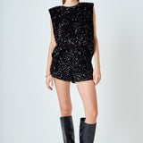 Sequin Shorts