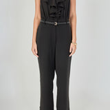 Sleeveless Ruffle Jumpsuit
