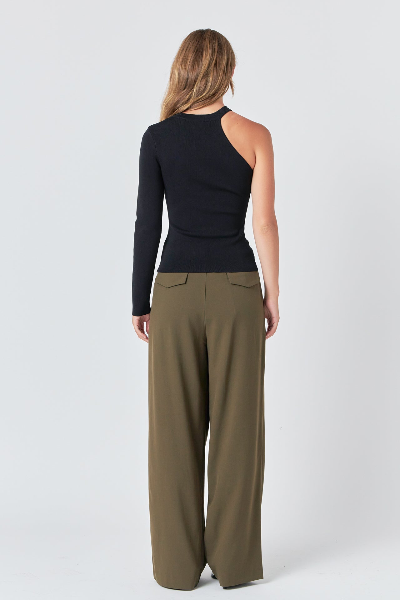 Rosie Scalloped Knit Button Up Top