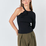 Rose Knit Top