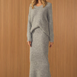 Furry V Neck Sweater