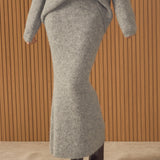 Fuzzy Mermaid Maxi Skirt