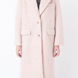 Oversize Single-breasted Long Coat