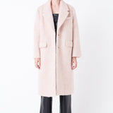 Oversize Single-breasted Long Coat