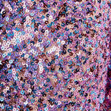 Sequins Open Back Top