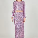Sequins Maxi Skirt