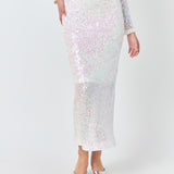 Sequins Maxi Skirt