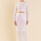 Sequins Maxi Skirt