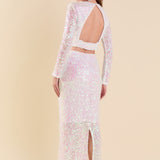 Sequins Maxi Skirt