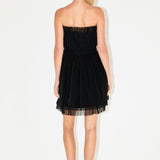 Strapless Mini Tulle Dress