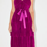 Tulle Tiered Midi Dress