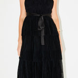Tulle Tiered Midi Dress