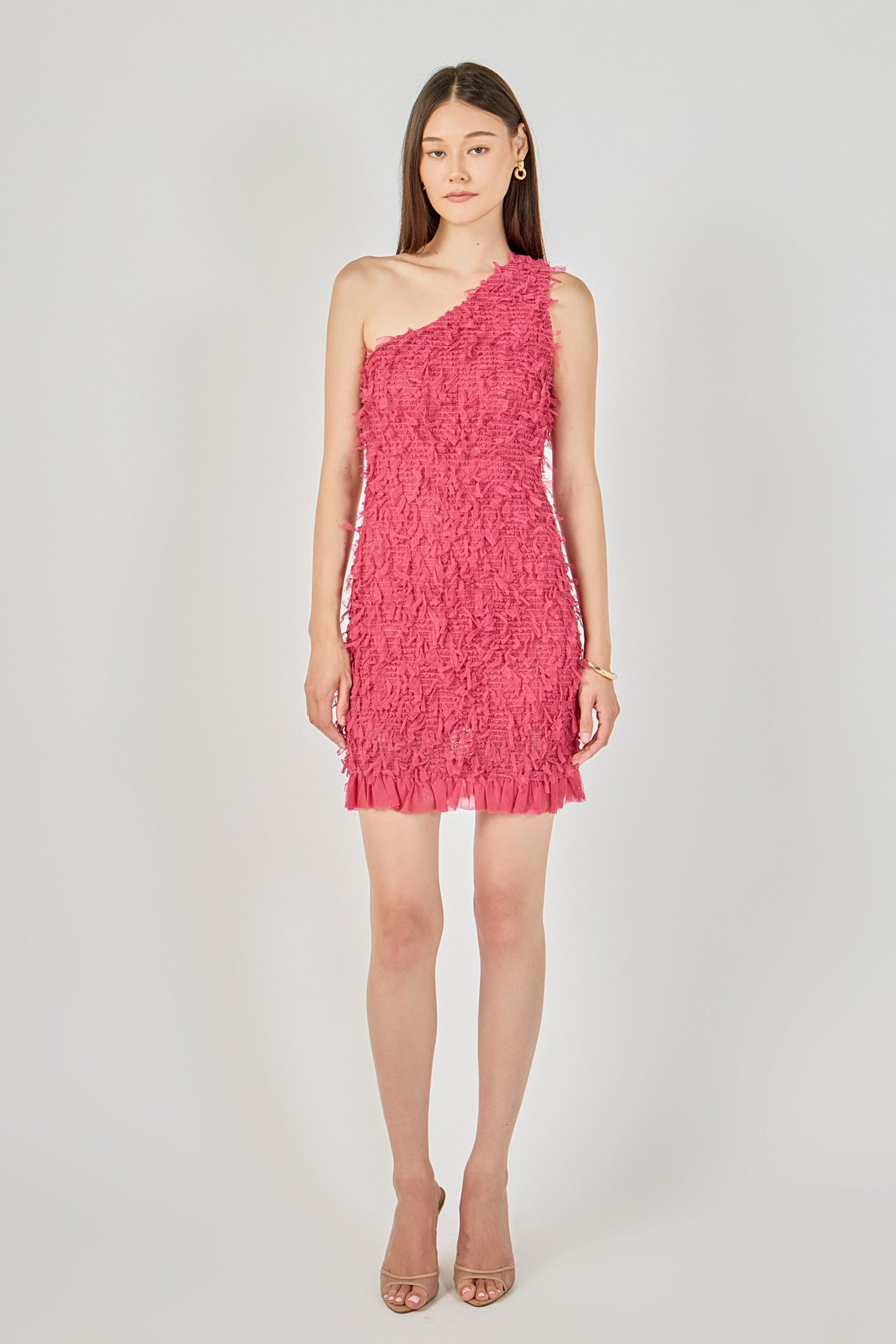 endless rose one shoulder dress Endless Rose