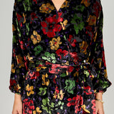 Burnout Velvet Romper