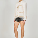 Chain Trimmed Jacket